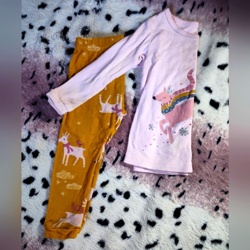 Baby girls Christmas pajamas